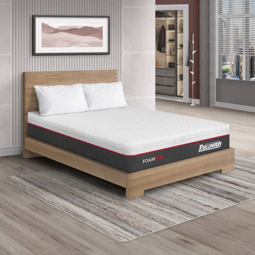 Colchón Foampack + Cama TPM + Almohada