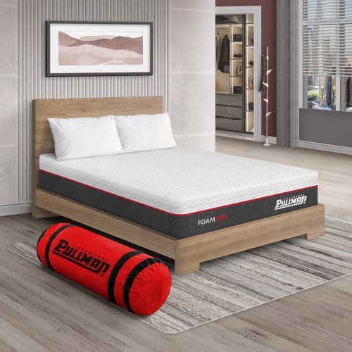 Colchón Foampack + Cama TPM + Almohada