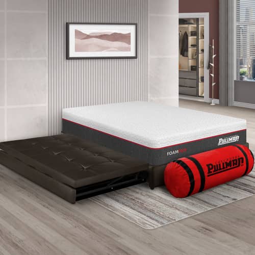 Colchón Foampack + Cama Nido Angie