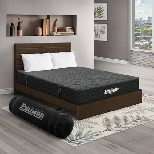 Colchón Casatapack + Cama Leo + Almohada