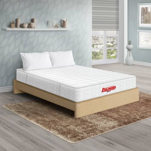 Colchón Ecopack + Base Cama + Almohada