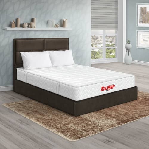 Colchón Ecopack + Cama Firenze + Almohada