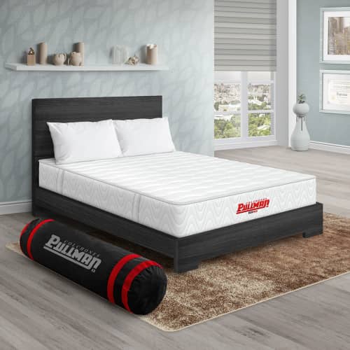 Colchón Ecopack + Cama TPM + Almohada