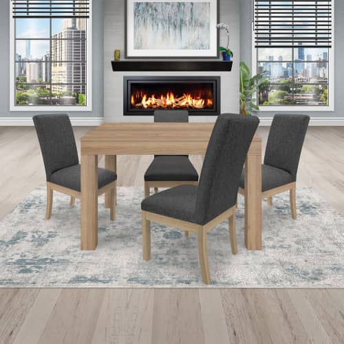 Juego de Comedor 4P (120) Italia Danny 4 Sillas