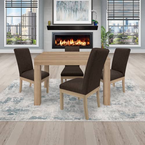 Juego de Comedor 4P (120) Italia Danny 4 Sillas