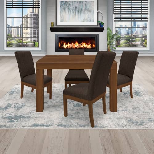 Juego de Comedor 4P (120) Italia Danny 4 Sillas