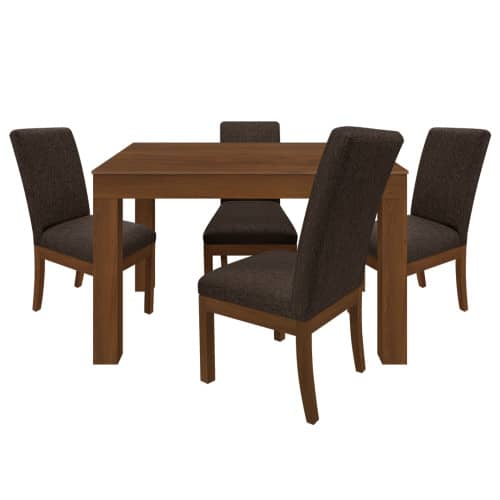 Juego de Comedor 4P (120) Italia Danny 4 Sillas