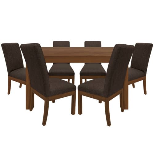 Juego de Comedor 6P (140) Italia Danny 6 Sillas