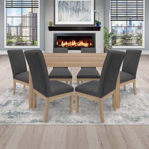 Juego de Comedor 6P (140) Italia Danny 6 Sillas