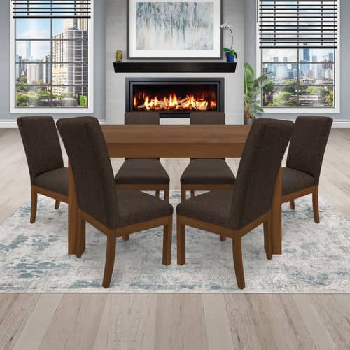 Juego de Comedor 6P (140) Italia Danny 6 Sillas