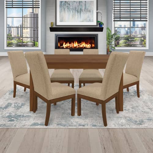 Juego de Comedor 6P (140) Italia Danny 6 Sillas