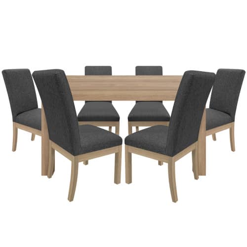 Juego de Comedor 6P (140) Italia Danny 6 Sillas