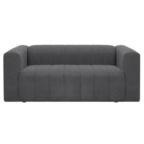 Combo Sofá Ariel + Poltrona Montecarlo + Mesa de Centro Anidada Julie + Tapete Fluffy Mediano