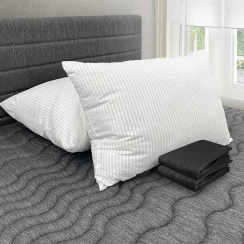 Combo 2 Almohadas Polycotton + Fundas