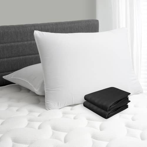 Combo 2 Almohadas Viscoflex + Fundas