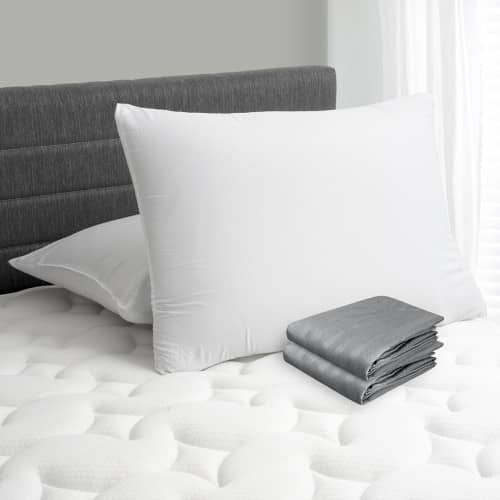 Combo 2 Almohadas Viscoflex + Fundas