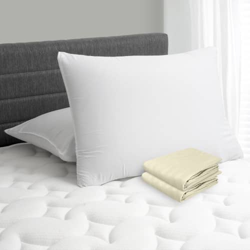 Combo 2 Almohadas Viscoflex + Fundas