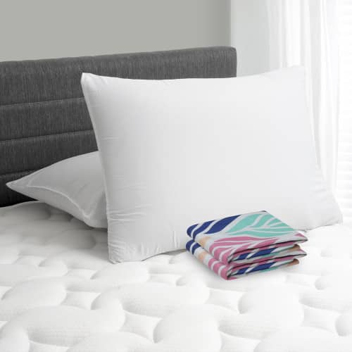 Combo 2 Almohadas Viscoflex + Fundas