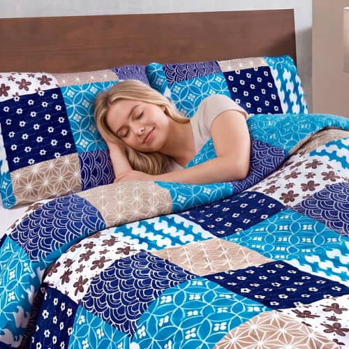 Juego Forro Duvet Sábana Disperso