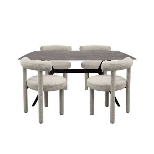 Juego de Comedor 4P (160) Tivoli Arka 4 Sillas