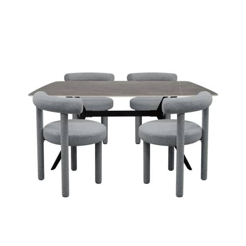 Juego de Comedor 4P (160) Tivoli Arka 4 Sillas