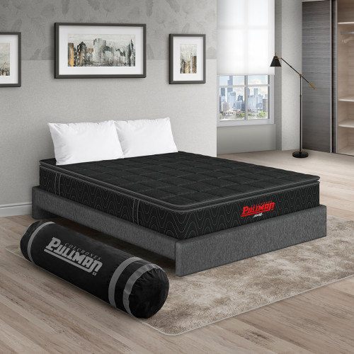 Colchón Orthopack BTU + Base Cama + Almohada