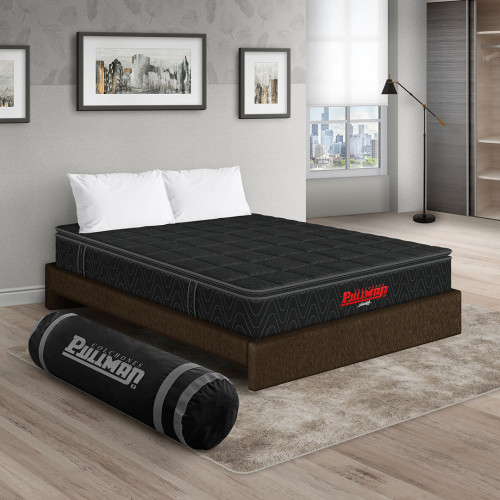 Colchón Orthopack BTU + Base Cama + Almohada