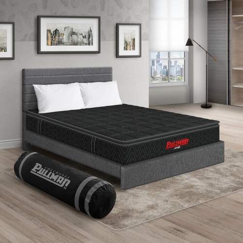 Colchón Orthopack BTU + Cama Leo + Almohada