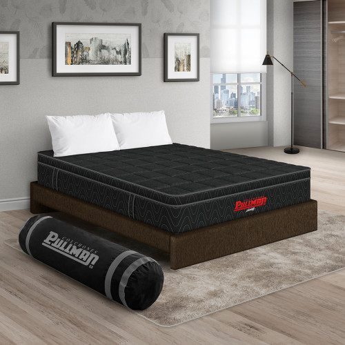 Colchón Orthopack Euro U + Base Cama + Almohada