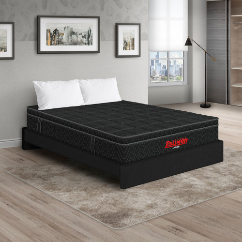 Colchón Orthopack Euro U + Base Cama + Almohada