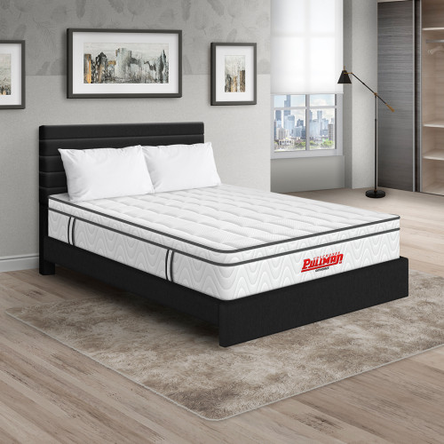 Colchón Orthopack Euro U + Cama Leo + Almohada