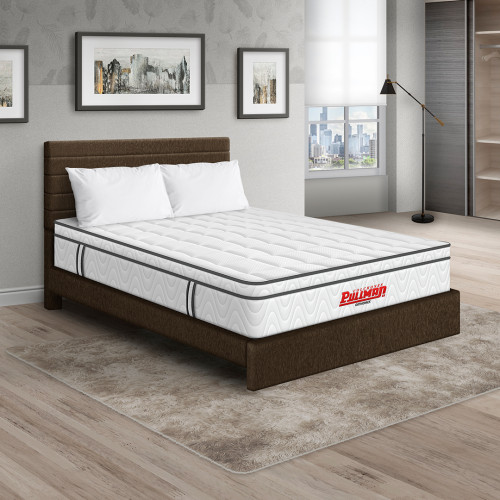 Colchón Orthopack Euro U + Cama Leo + Almohada