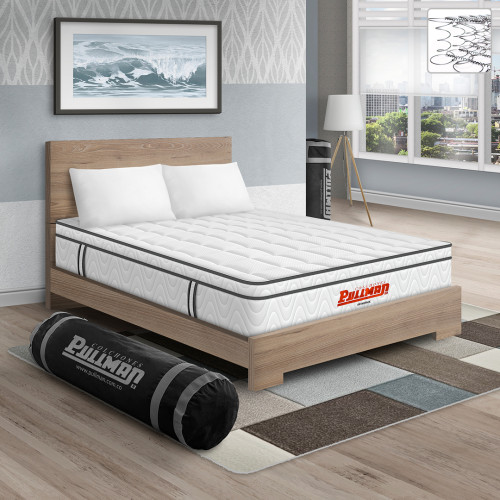 Colchón Orthopack Euro U + Cama TPM + Almohada