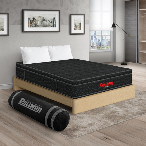 Colchón Orthopack Euro + Base Cama + Almohada