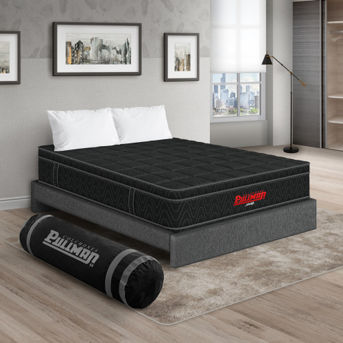 Colchón Orthopack Euro + Base Cama + Almohada