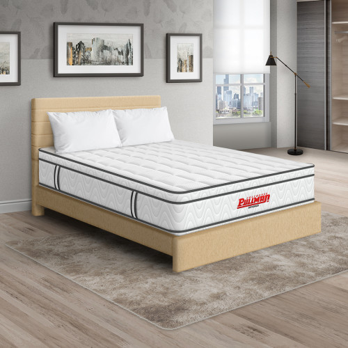 Colchón Orthopack Euro + Cama Leo + Almohada