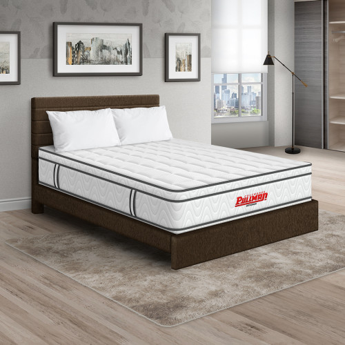 Colchón Orthopack Euro + Cama Leo + Almohada