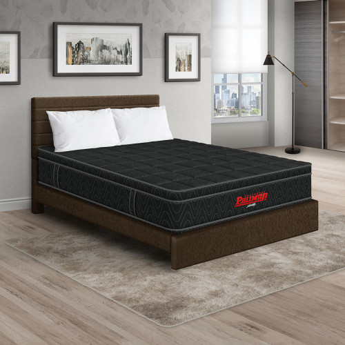 Colchón Orthopack Euro + Cama Leo + Almohada