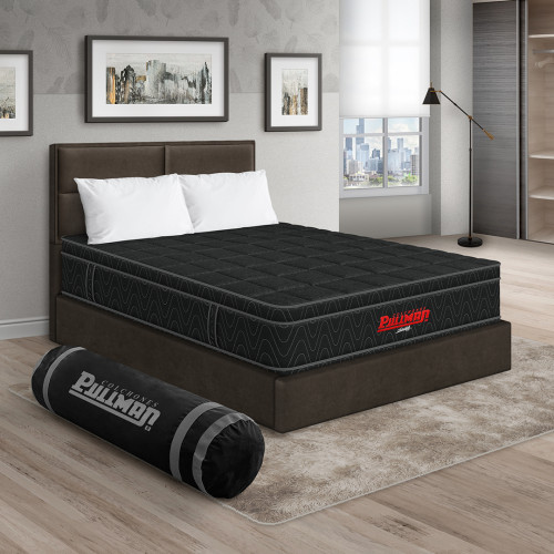 Colchón Orthopack Euro + Cama Firenze + Almohada
