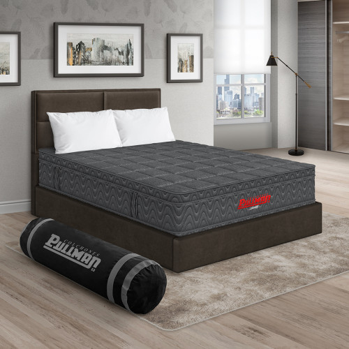 Colchón Orthopack Euro + Cama Firenze + Almohada