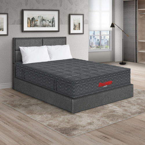 Colchón Orthopack Euro + Cama Firenze + Almohada