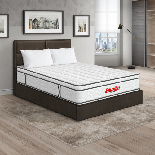 Colchón Orthopack Euro + Cama Firenze + Almohada