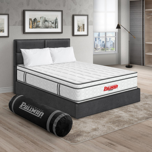Colchón Orthopack Euro + Cama Firenze + Almohada