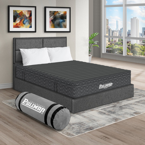 Colchón Rollpack Euro U + Cama Firenze + Almohada