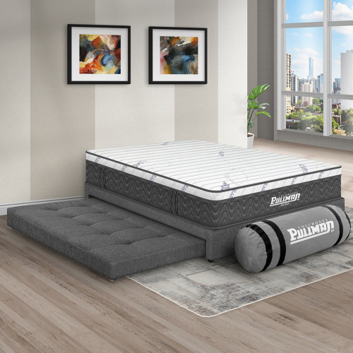 Colchón Rollpack Euro U + Cama Nido Junior