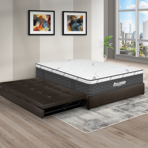 Colchón Rollpack Euro U + Cama Nido Angie