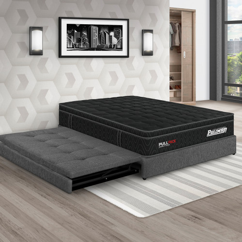 Colchón Pullpack Euro U + Cama Nido Angie