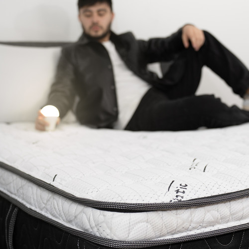 Colchón Pullpack Euro + Cama Leo + Almohada