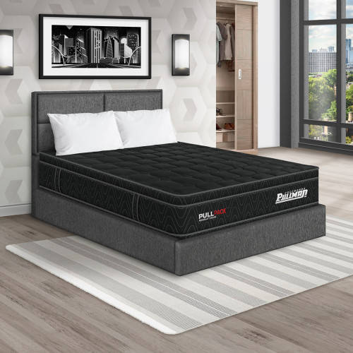 Colchón Pullpack Euro + Cama Firenze + Almohada