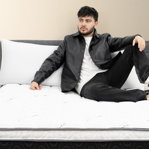 Colchón Pullpack Euro + Cama Firenze + Almohada